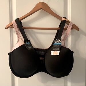 BALI | Two Bras NWT & NWOT Bra Bundle (2) | 38DD | black and pink | smoke free